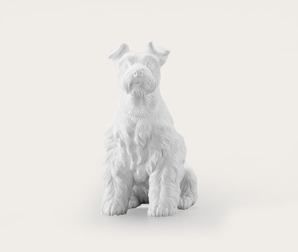 Pet schnauzer urn