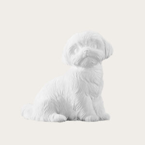 Pet Maltese dog urn