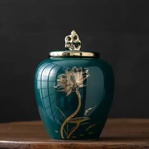 ceramic dog urn