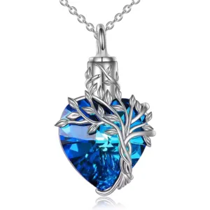Pet Ashes and Hair Necklace Pendant Souvenir