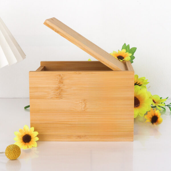 Environmentally Friendly Wooden Cat Urn With Photo