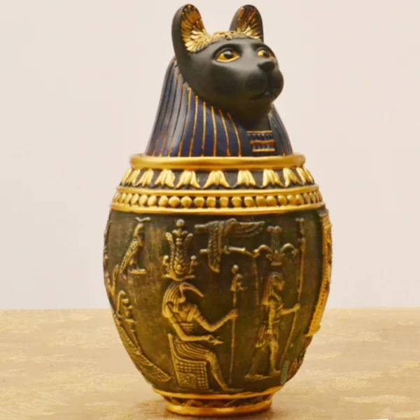 Cheap Ancient Egyptian Dog Storage Urn Box