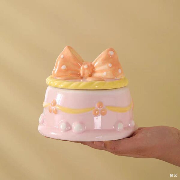 A Pet Urn Cute Cartoon Pink Ceramic Collection