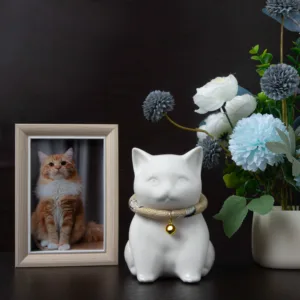 cat pet ceramic urns