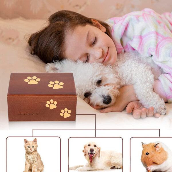 Paw Print Dog Urn