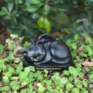 Ceramic Cat Shaped Urn