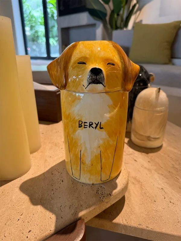 Personalization Dog Shaped Urn