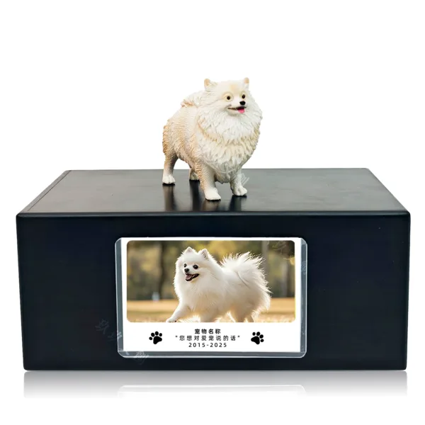 Dog Sculpture Urn