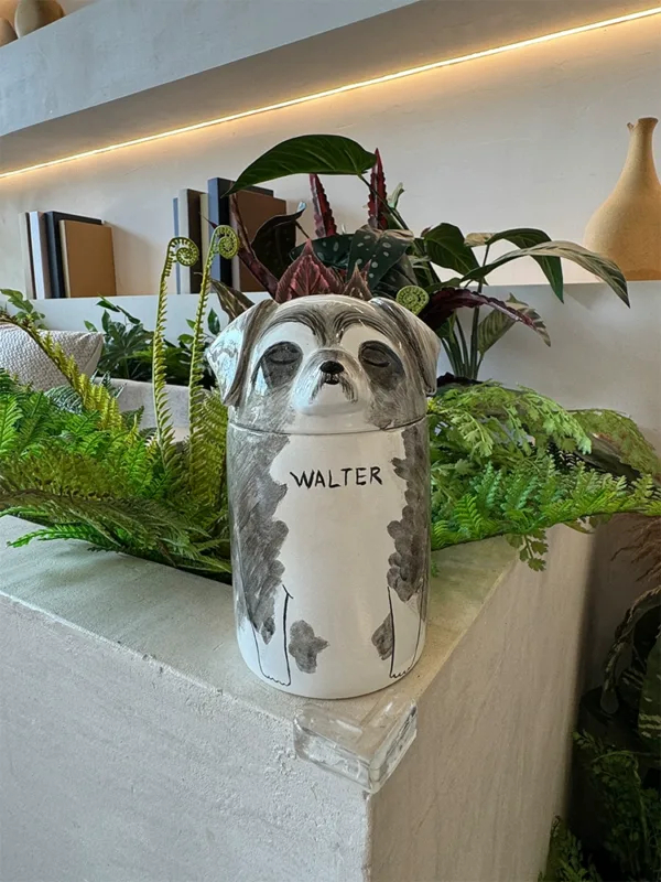 Personalization Dog Shaped Urn