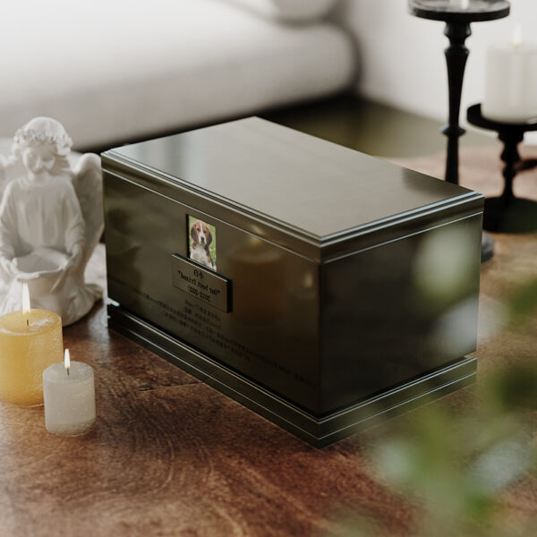 High-Quality Dog Urn With Photo