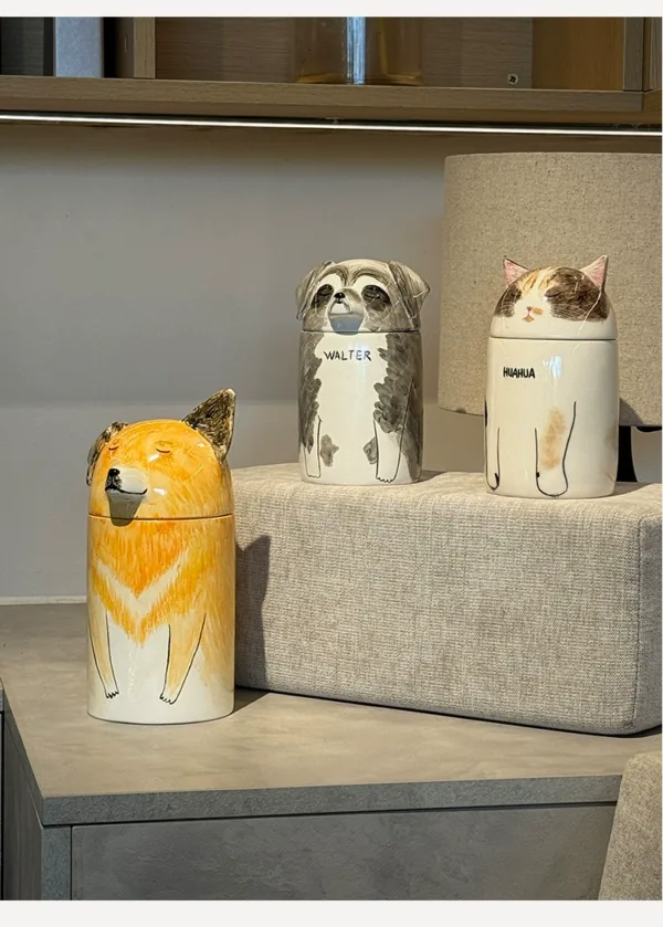 Personalization Dog Shaped Urn