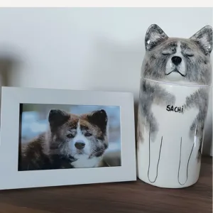 Personalization Dog Shaped Urn