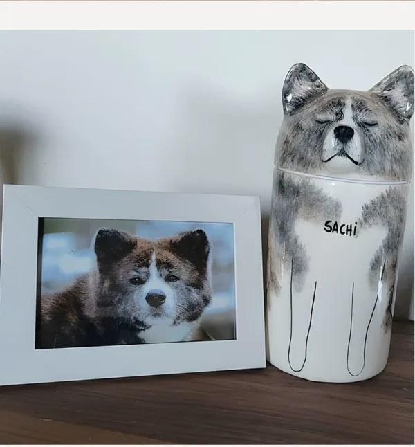 Personalization Dog Shaped Urn